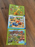 Diverse Puzzles für Kleinkinder (zwischen 35-40 Teile)