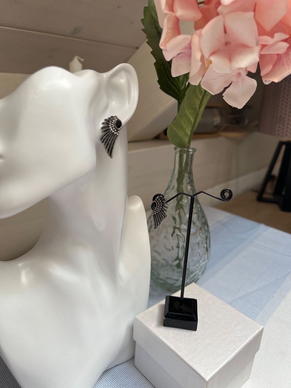 Orecchini pendenti & Orecchini a lobo: Schöne Flügel Ohrringe – Nuovo e nell'imballaggio originale da Seon venduto da Sunny-Schmuck78