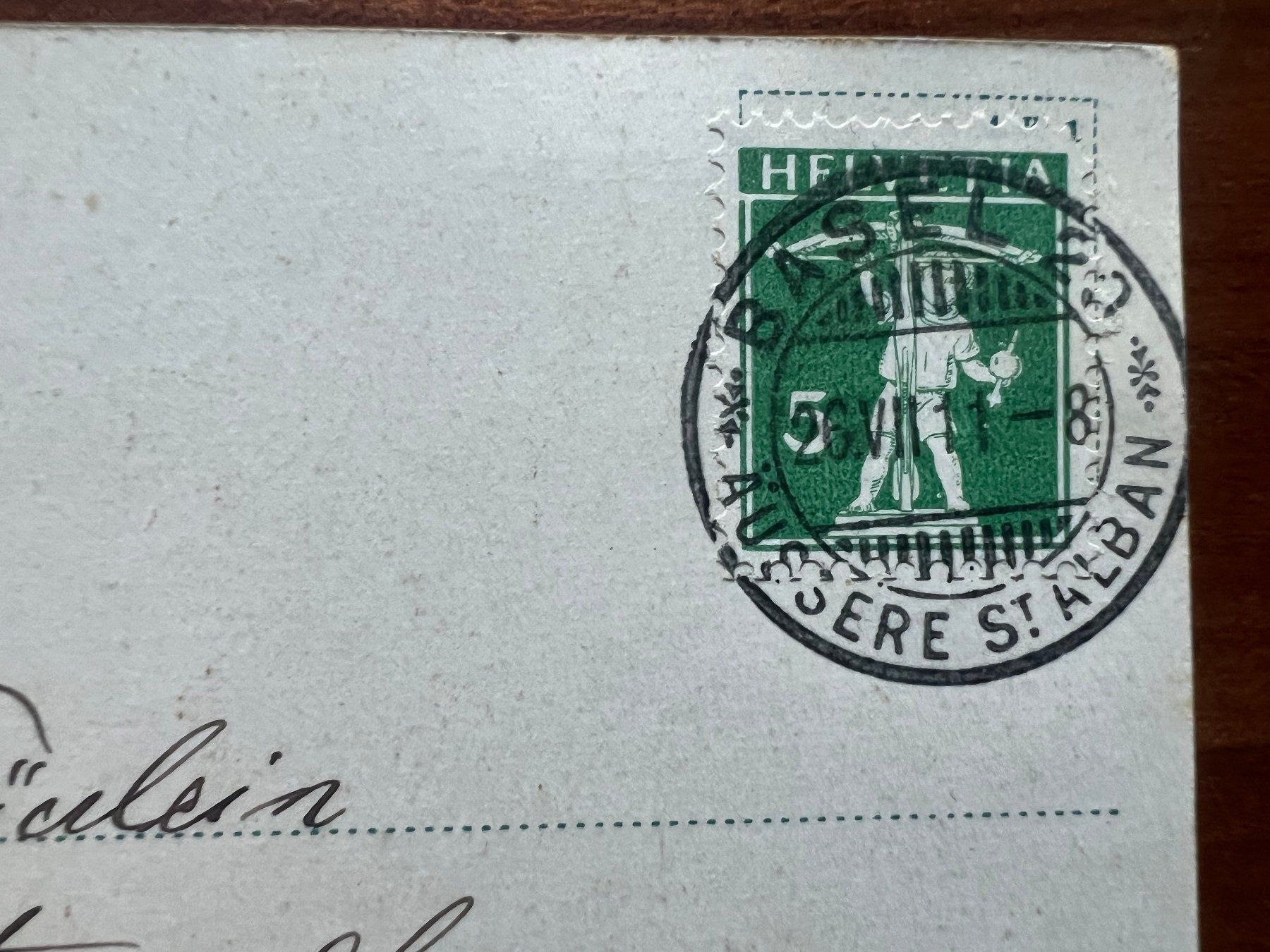Cartes postales: AK    1911 Basel  (G1813) – D'occasion à Hinwil par Sidi4 1