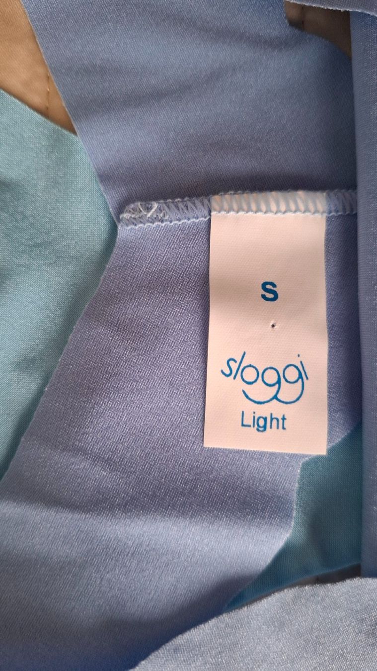 Sloggi Altra biancheria intima: 3 Sloggi String, blau, Gr. S, Light, nahtlos, neu – Nuovo e nell'imballaggio originale da Emmen venduto da Tigerlady 5