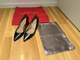 Pura López Damenschuh Gr 38.5 schwarz