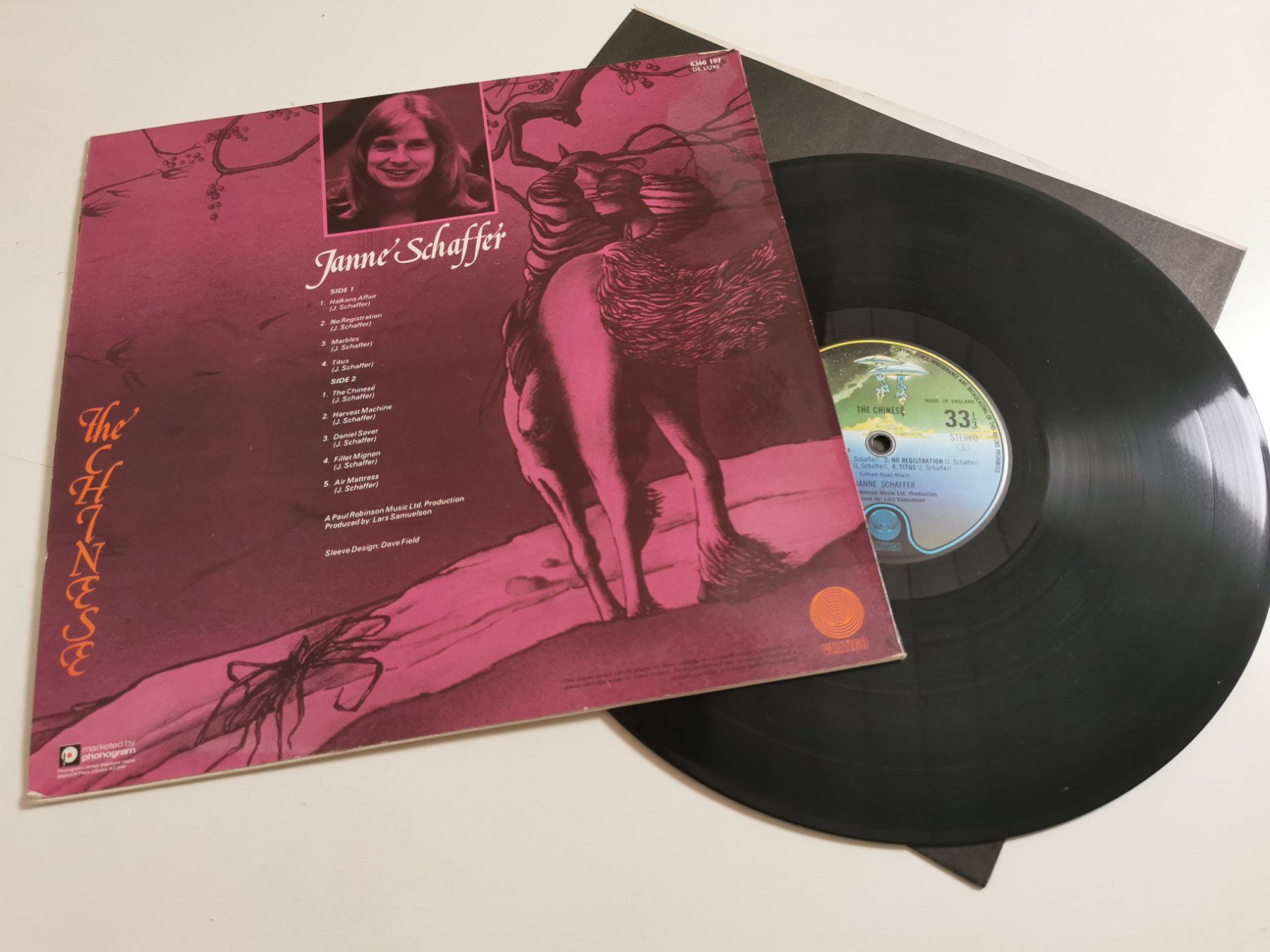 Schallplatten: JANNE SCHAFFER - THE CHINESE – Gebraucht aus Grafenried von House-of-Oldies 1