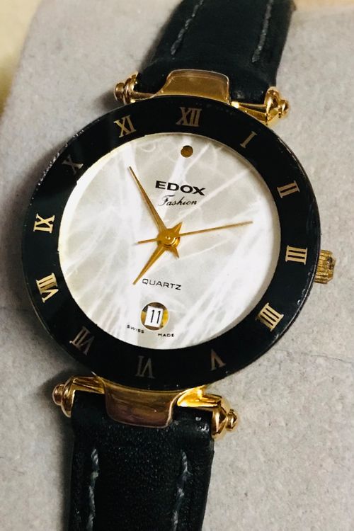 Montre mécanique Vintage , EDOX ALFETTA , Fonctionne . | UK