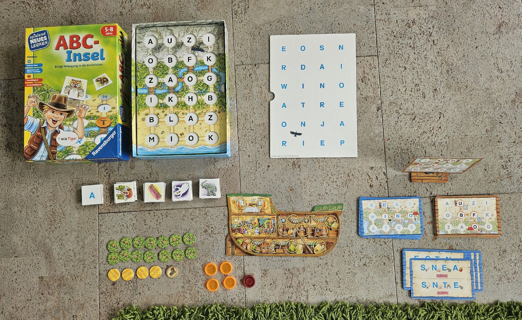 Ravensburger Giochi: Ravensburger ABC-Insel Lernspiel – Nuovo (secondo la descrizione) da Ottikon b.Kemptthal venduto da Jigsaw1 2
