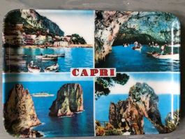 Souvenier Tellerli Capri aus Ornamin