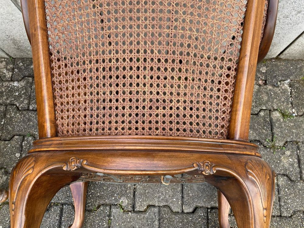 Faszinierend Chippendale Sessel Wiener Geflecht Ebenbild