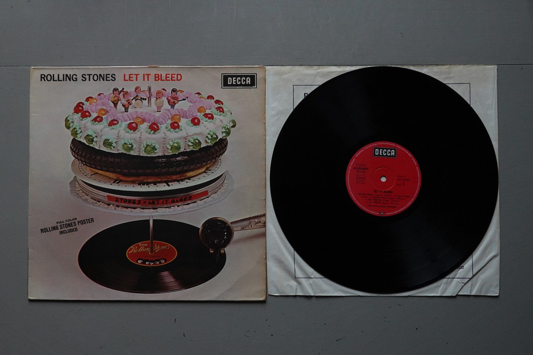 Dischi in vinile: Rolling Stones Let it bleed – Usato da undervelier venduto da usc_7wvr