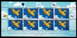2001 Kleinbogen Nr.1016, mit ET-Stempel