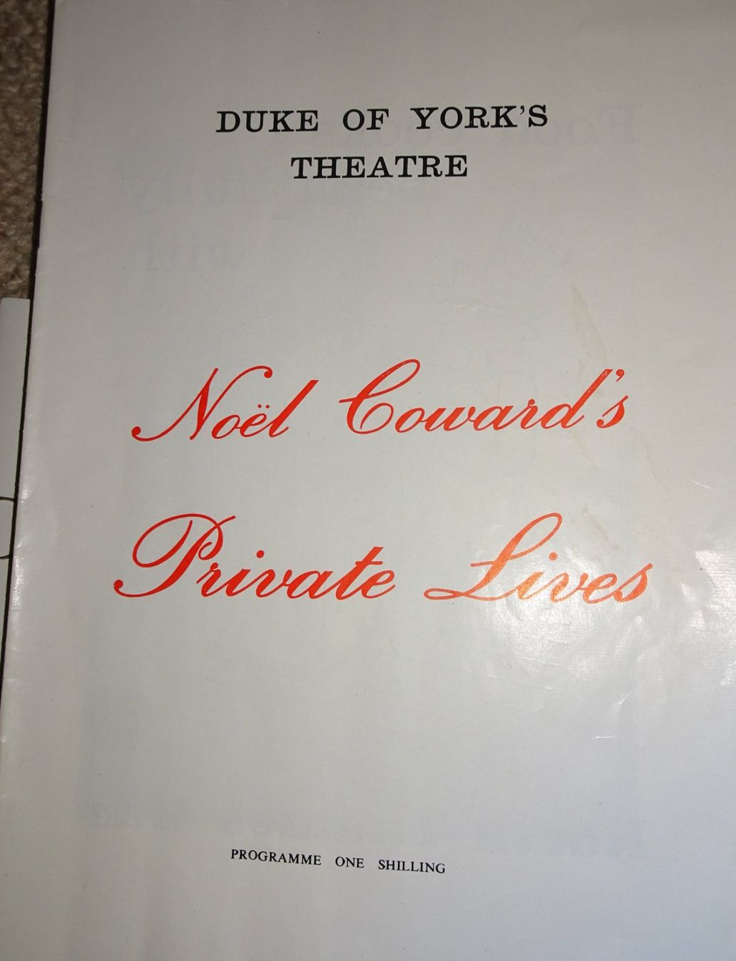 Documenti: Prospectus de théâtre et opéra anciens – Usato da Châtelaine venduto da fil_7lqg 4