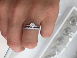 Tiffany & Co. Verlobungsring Diamant inkl. Ehering