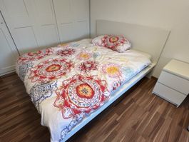 IKEA Malm Bettgestell mit Lattenrost „Leirsund“ (160 x 200)