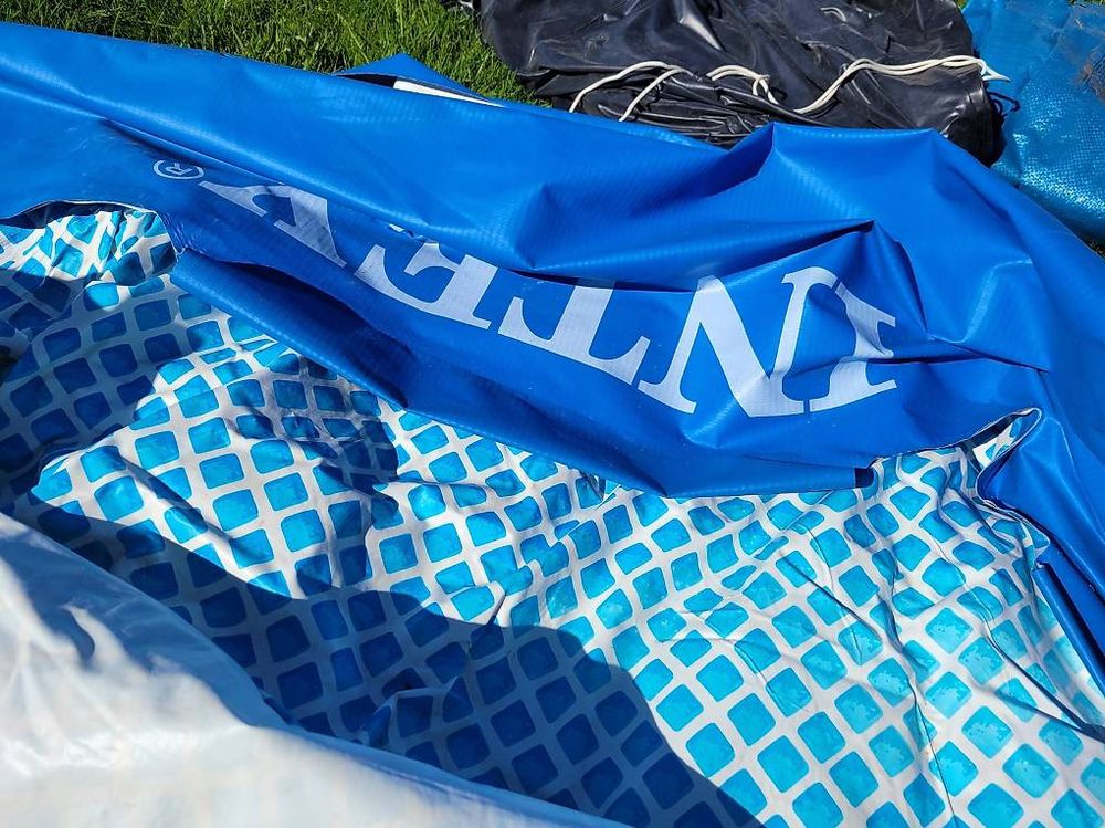 Intex Schwimmbad: Intex Pool 305 x 76 cm mit Filterpumpe und allem Zubehör – Gebraucht aus Muhen von Cacao72 2