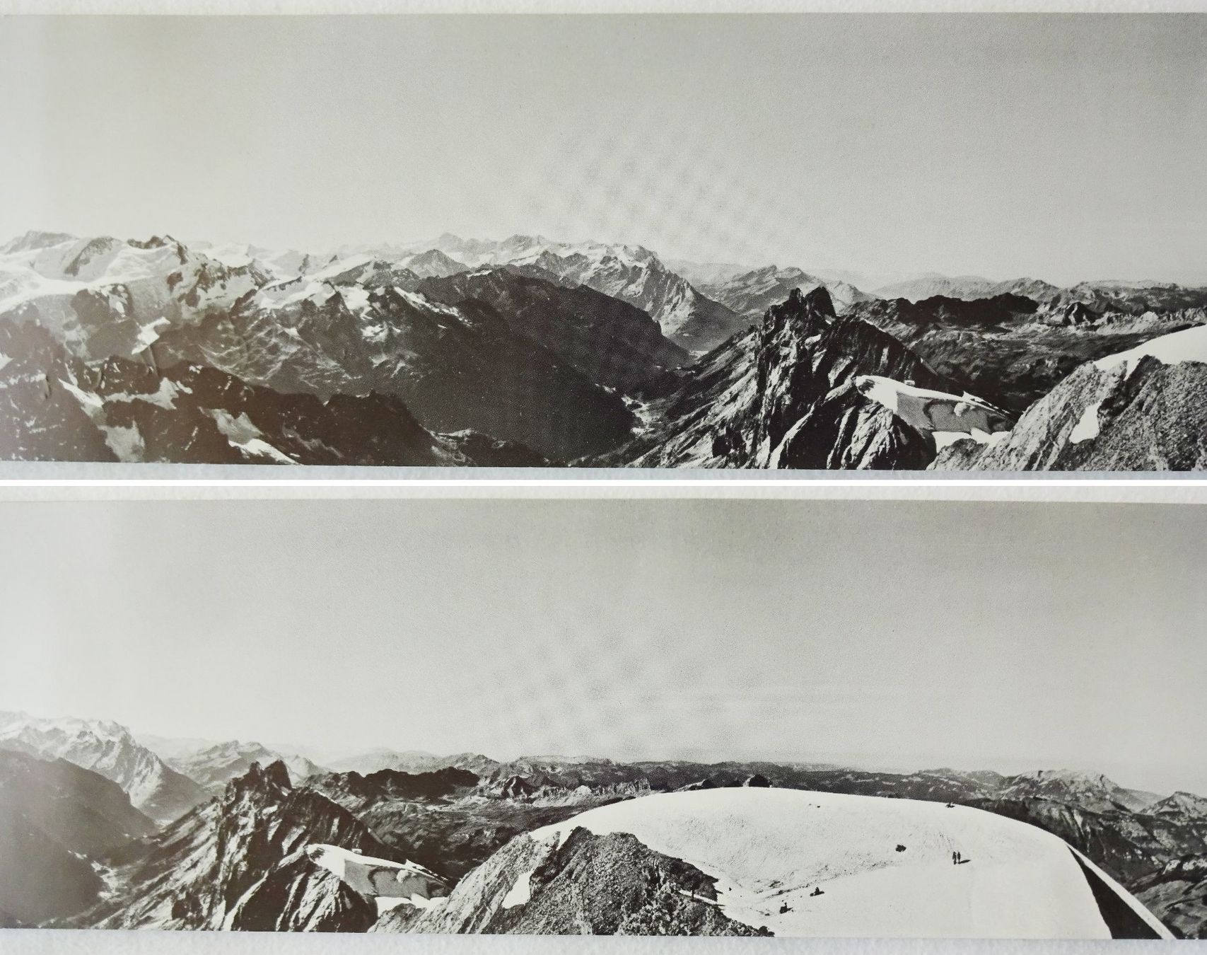 Cartoline postali: Panorama vom Titlis, ca. 1956 – Usato da St.Gallen venduto da Paddington11 2