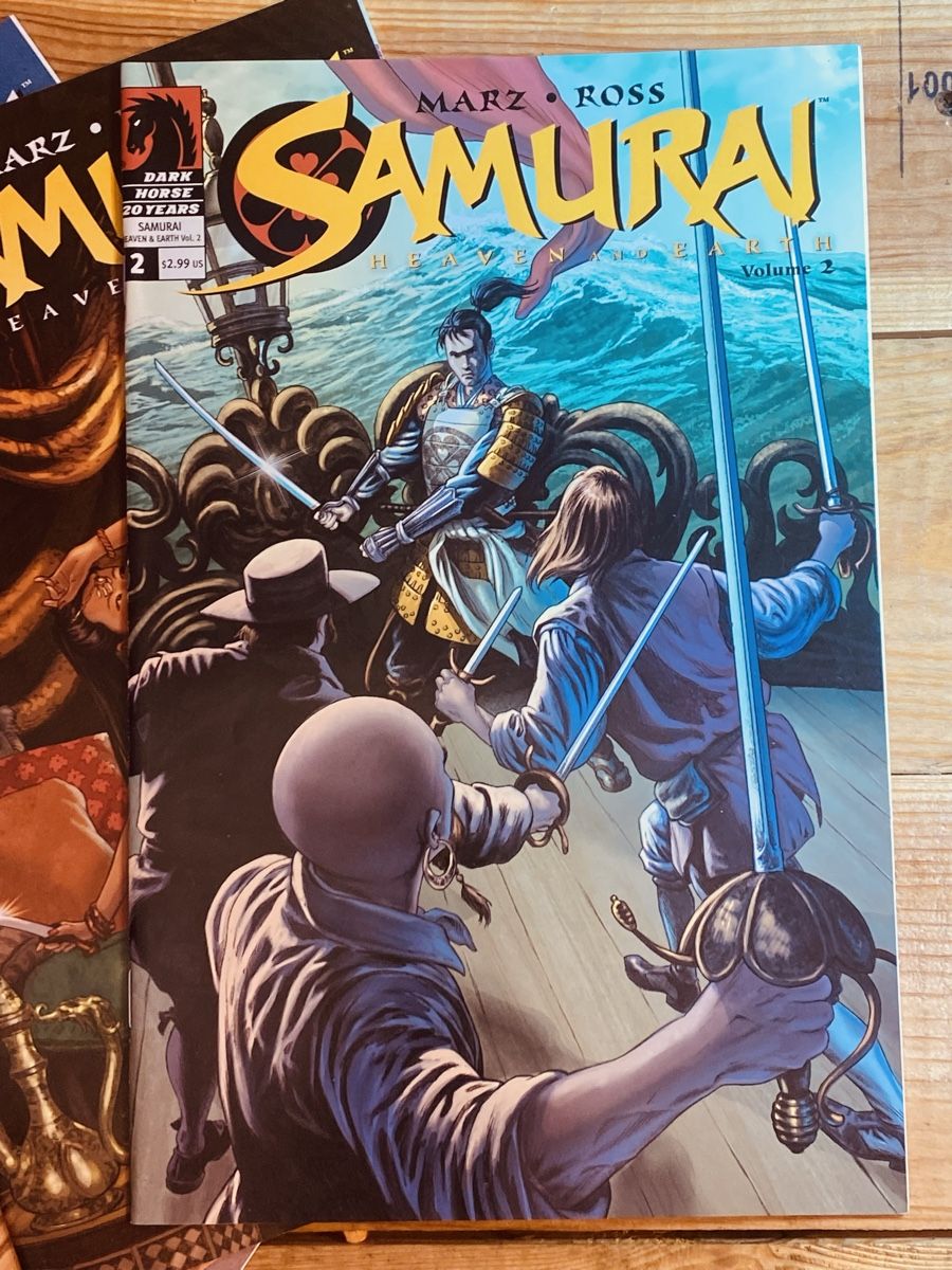 Fumetti: SAMURAI Heaven&Earth /Volume 2. /Nr.:1- 5  English – Usato da Zuerich venduto da SonderArt-Wertgut 2