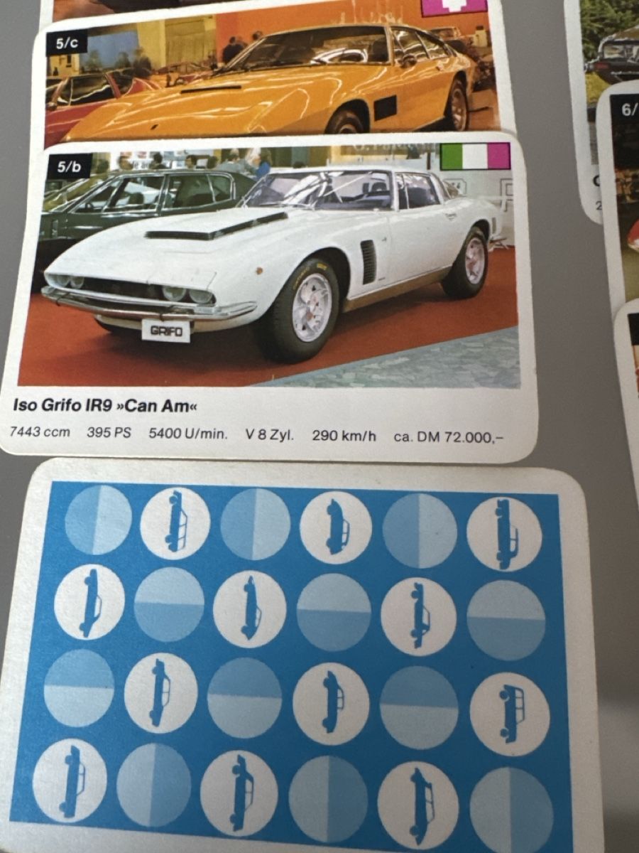 Spiele: Quartett Auto Sportwagen  – Gebraucht aus Zürich von Smarties13 4