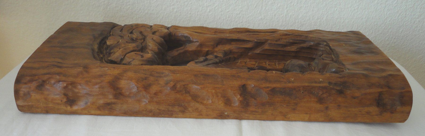 Sculture & Statue: Holzbild geschnitzt Made Spain 3/192 Höhe44cm – Usato da zürich venduto da parts5060 2