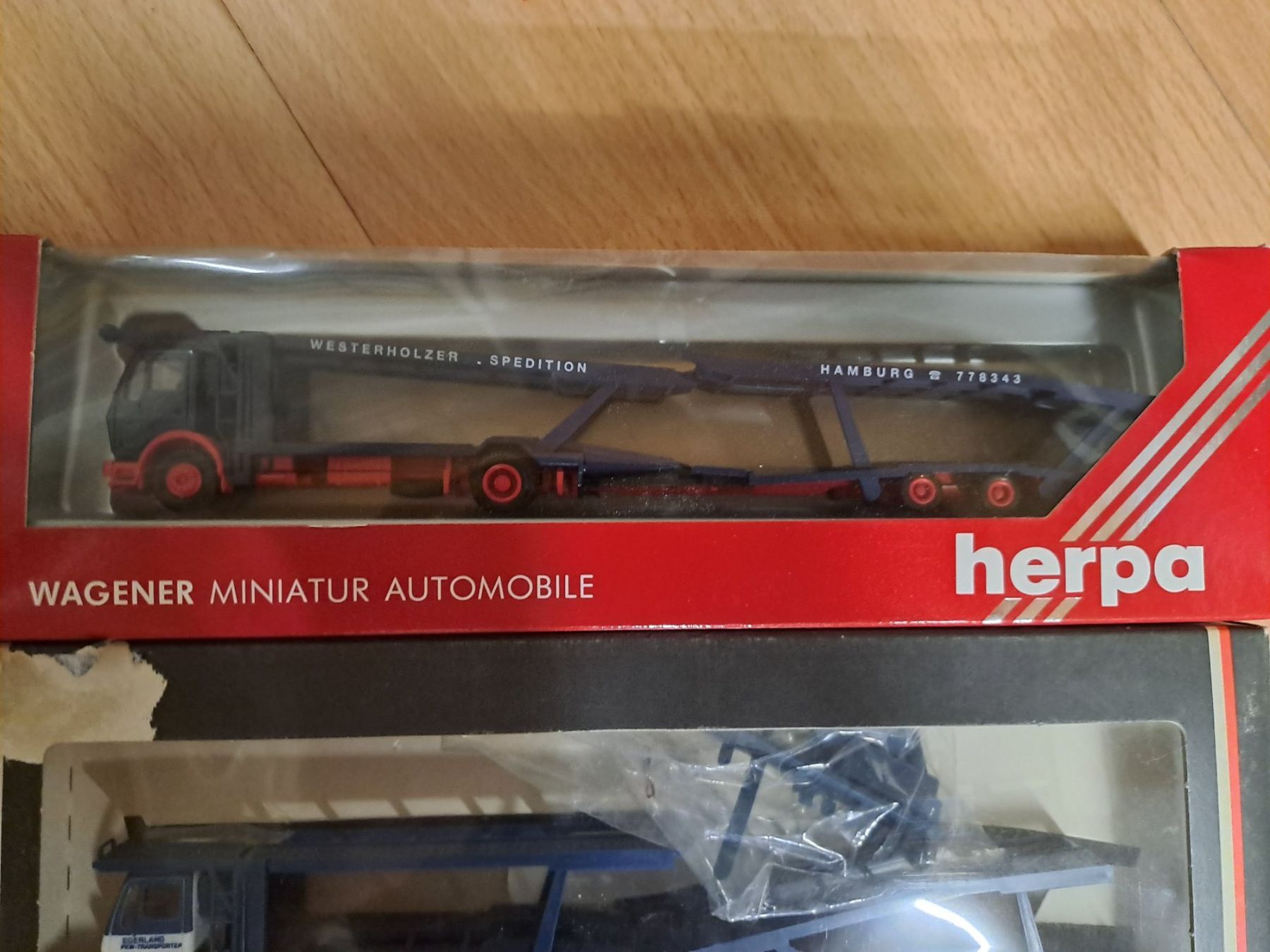 Herpa Modelleisenbahnen: Herpa MB Autotransporter  2 Stk. – Neu und originalverpackt aus Reiden von vscp5 1