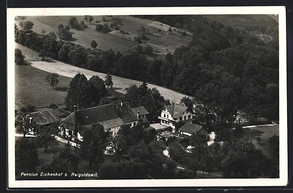 Cartoline postali: Reigoldswil, Pension Eichenhof aus der V – Usato da Berlin venduto da bartko-reher