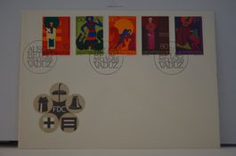 Fürstentum Liechtenstein FDC  FL 25.04.1968 Vaduz