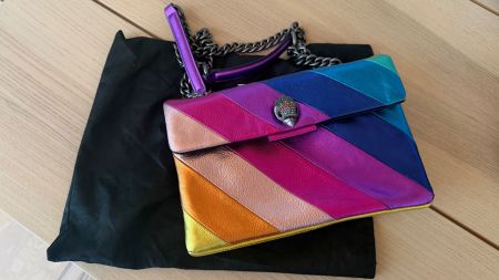 Kurt Geiger Multicolor Regenbogen Schultertasche