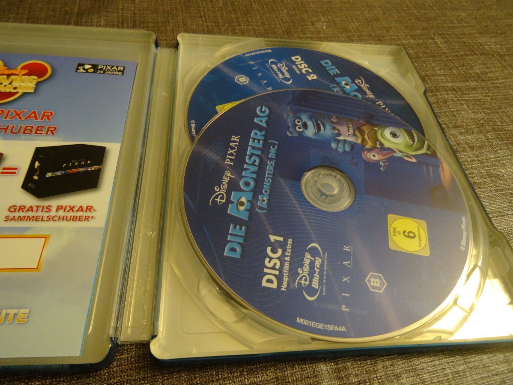 Alle DVDs: Die Monster AG Steelbook BLU-RAY – Gebraucht aus Olten von Disc-Verkauf 1