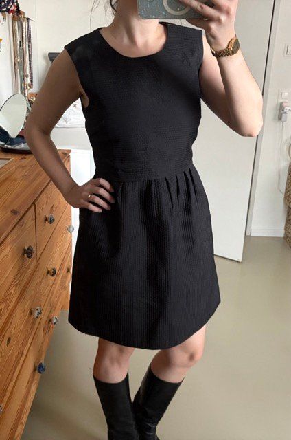 La Redoute Vestiti: Robe noire élégante, superbe qualité - Taille 36 – Usato da Zürich venduto da AnnaSa 1