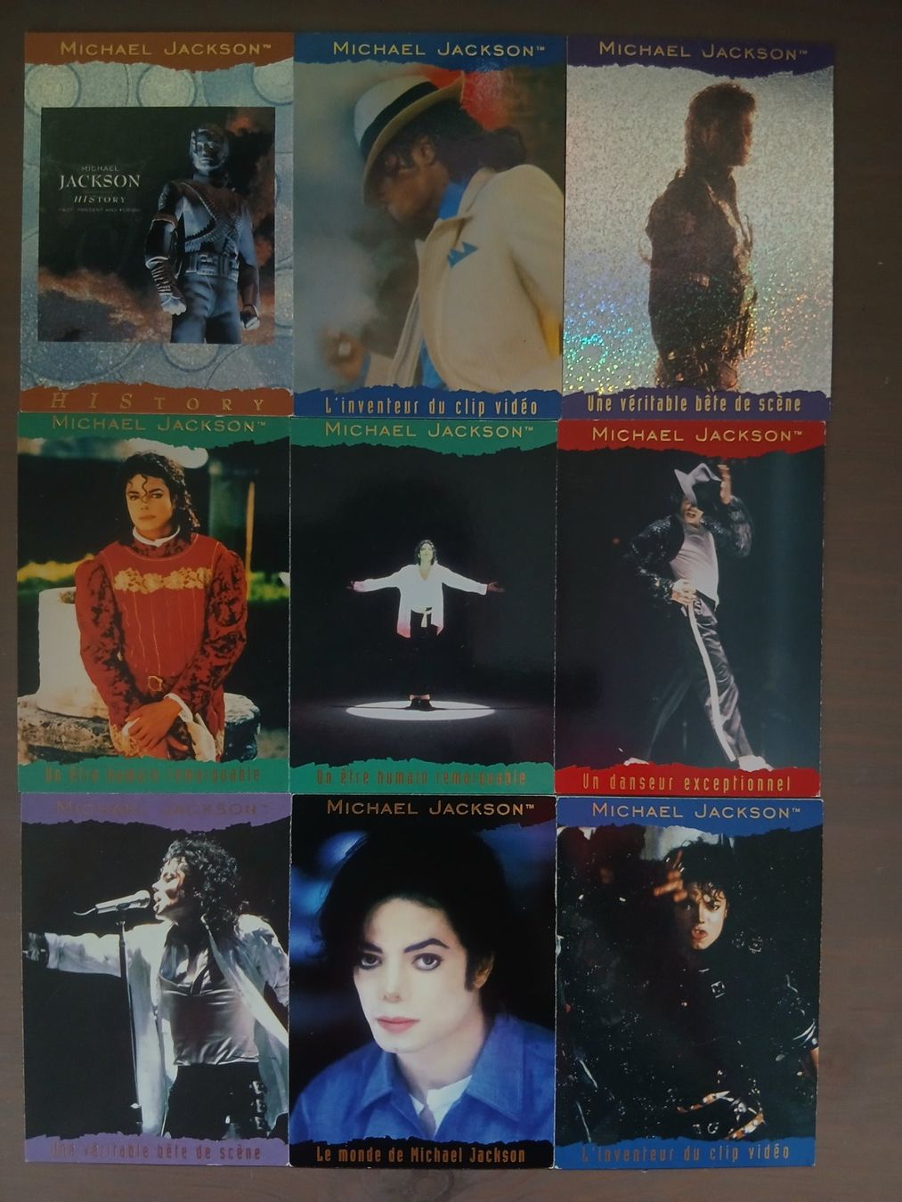 Panini Carte collezionabili: Michael Jackson Panini Sammelkarten-Set rare! – Usato da Dietikon venduto da mih_xsk8