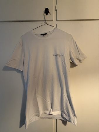 T-Shirt Balmain Paris bianco taglia M nuovo