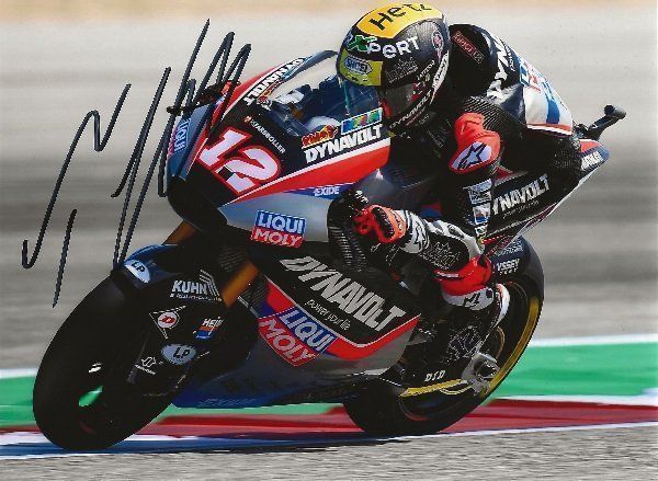 Autografi: Autogramm Tom Lüthi Austin 2019 7 – Usato da Solothurn venduto da F1shop1