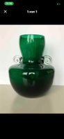 Schöne vintage vase in grün