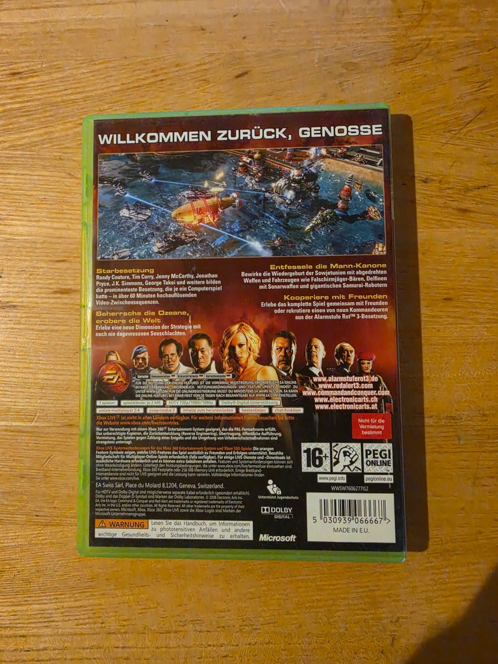 Spiele: Xbox 360 C&C Alarmstufe Rot ab 1.- – Gebraucht aus triesenberg von wisi369 1