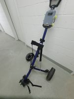 Golf Trolley blau faltbar sehr guter Zustand