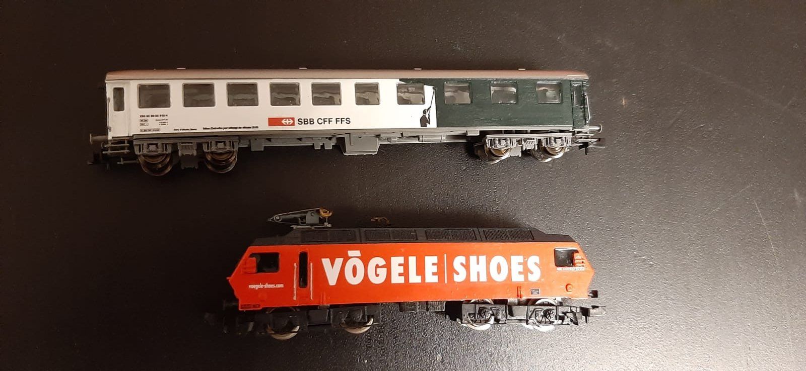 Modellini di ferrovie: Train spécial CFF/SOB – Usato da Colombier NE venduto da Couscous12