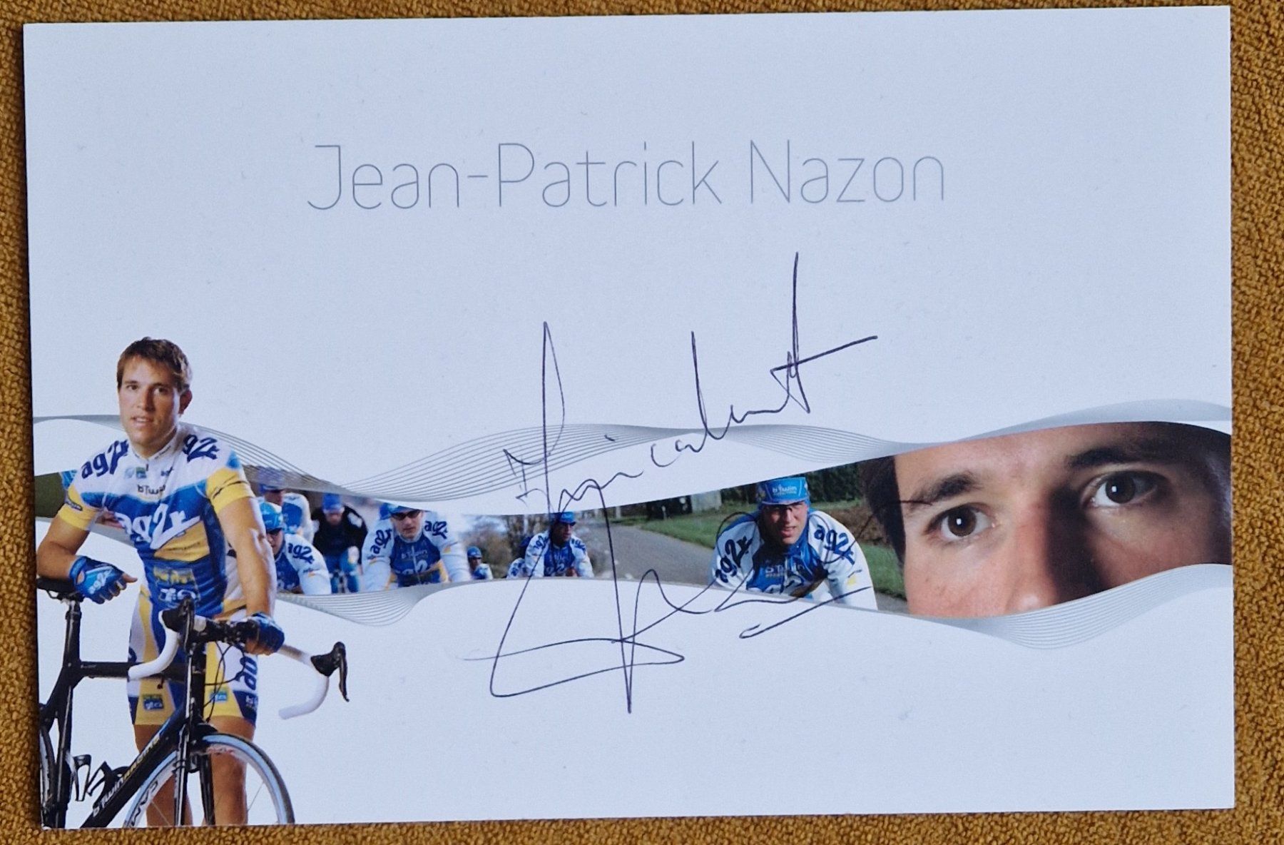 Autographes: Jean Patrick Nazon - Radsport - handsigniert – D'occasion à Menziken par Autogramme