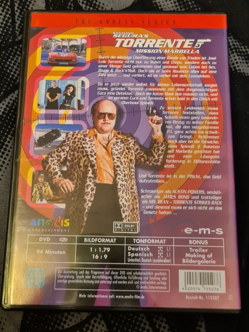 Alle DVDs: Torrente Mission Marbella – Neu (gemäss Beschreibung) aus Oberkirch LU von ThE_CoLLecTor666 1