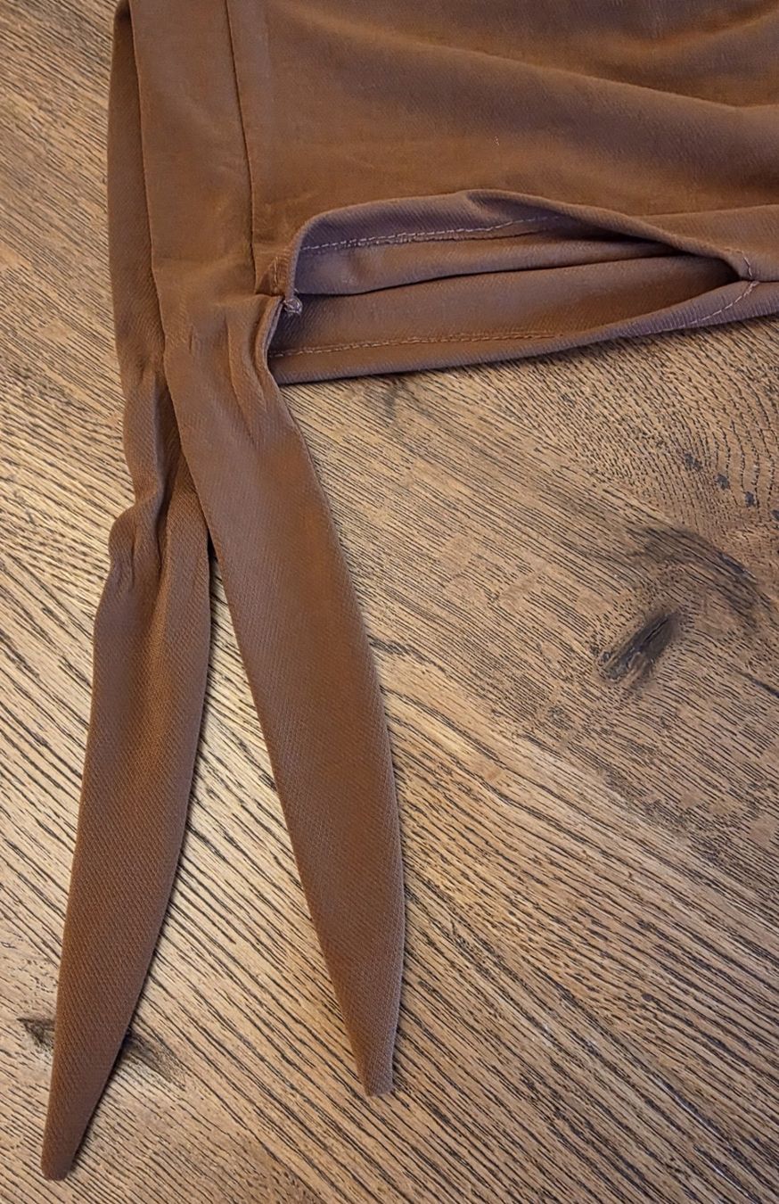 Camicette: Trendige -Bluse in Caramel – Usato da Basel venduto da sci_67ms 6