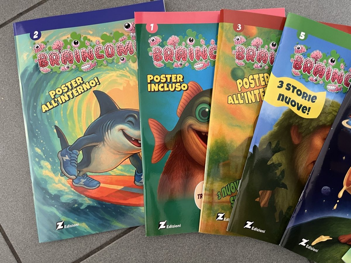 Fumetti: Braincomix: Collezione completo numeri da 1 a 6 – Nuovo (secondo la descrizione) da Chiasso venduto da fairy81 1
