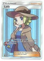 Pokemon Lady SV86/SV94 EN MN Hidden Fates