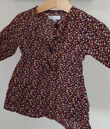 Kinderkleid geblümt Grösse 74guter Zustand