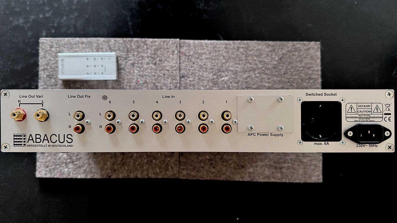 Amplificatori: ABACUS electronics 6-2RC high-end Vorverstärker – Usato da Basel venduto da daneber01 2