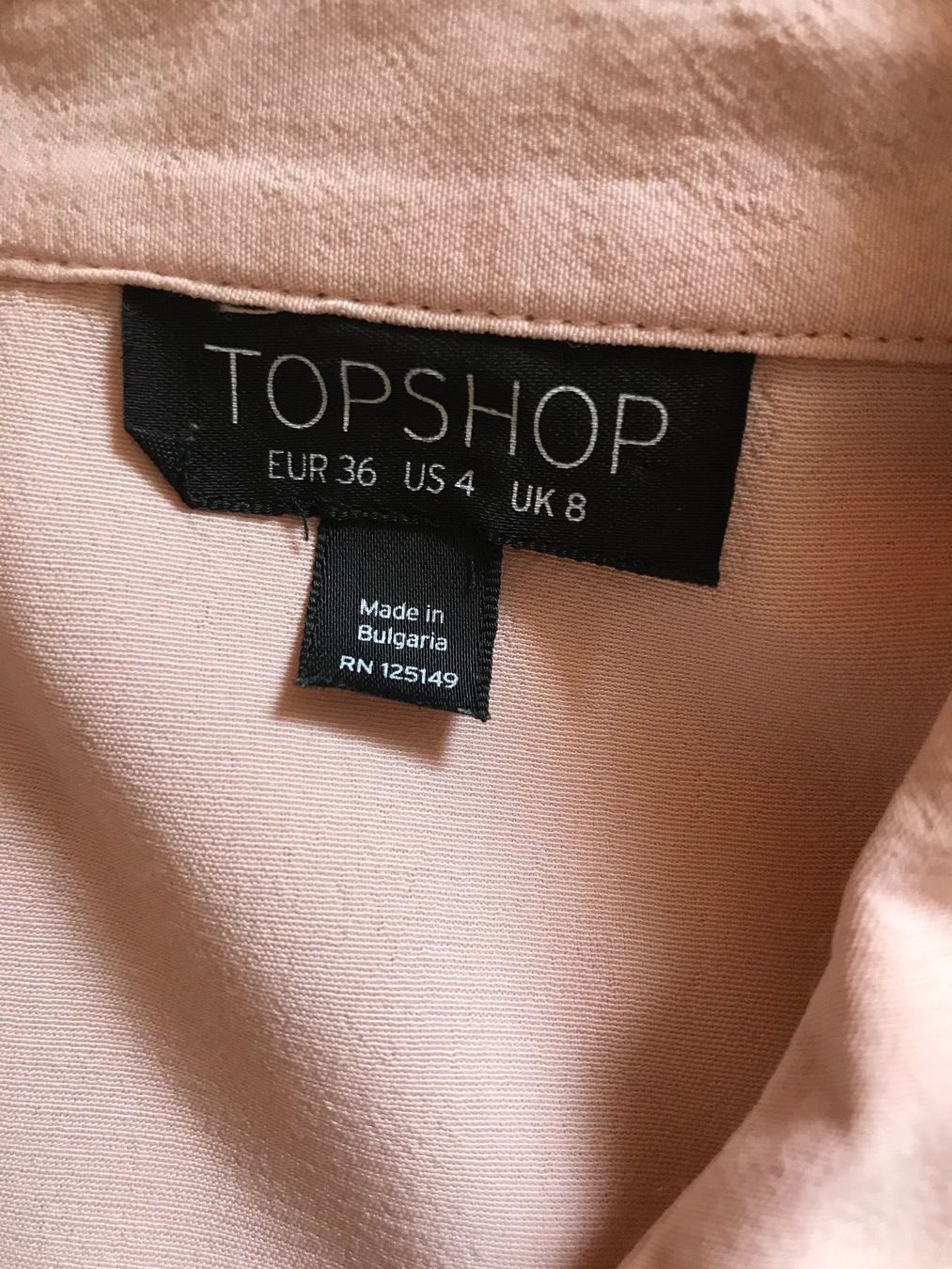 Topshop Kleider: Blusenkleid – Neu (gemäss Beschreibung) aus Schlieren von Seonay 3