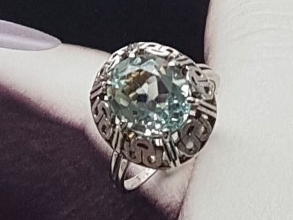Anelli: Traumhafter rhodinierter Gelbgold Ring – Nuovo (secondo la descrizione) da Unterägeri venduto da Altgoldschmuck 8