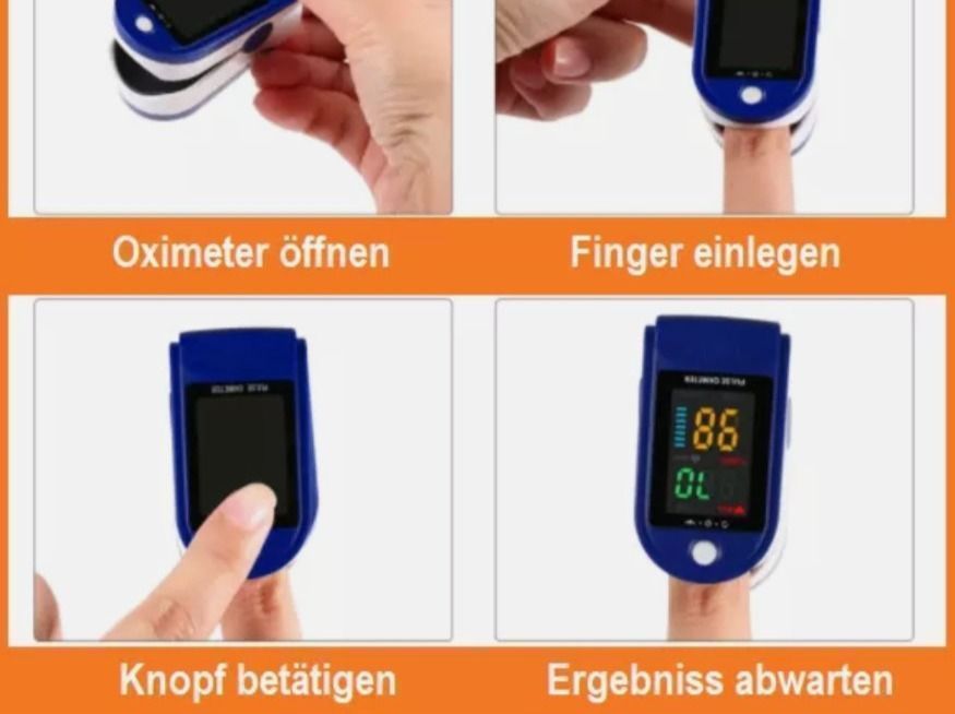 Attrezzature mediche: (KOPIE) OXIMETER FINGER OXIMETER – Nuovo e nell'imballaggio originale da Zürich venduto da ahm_d9qb 1