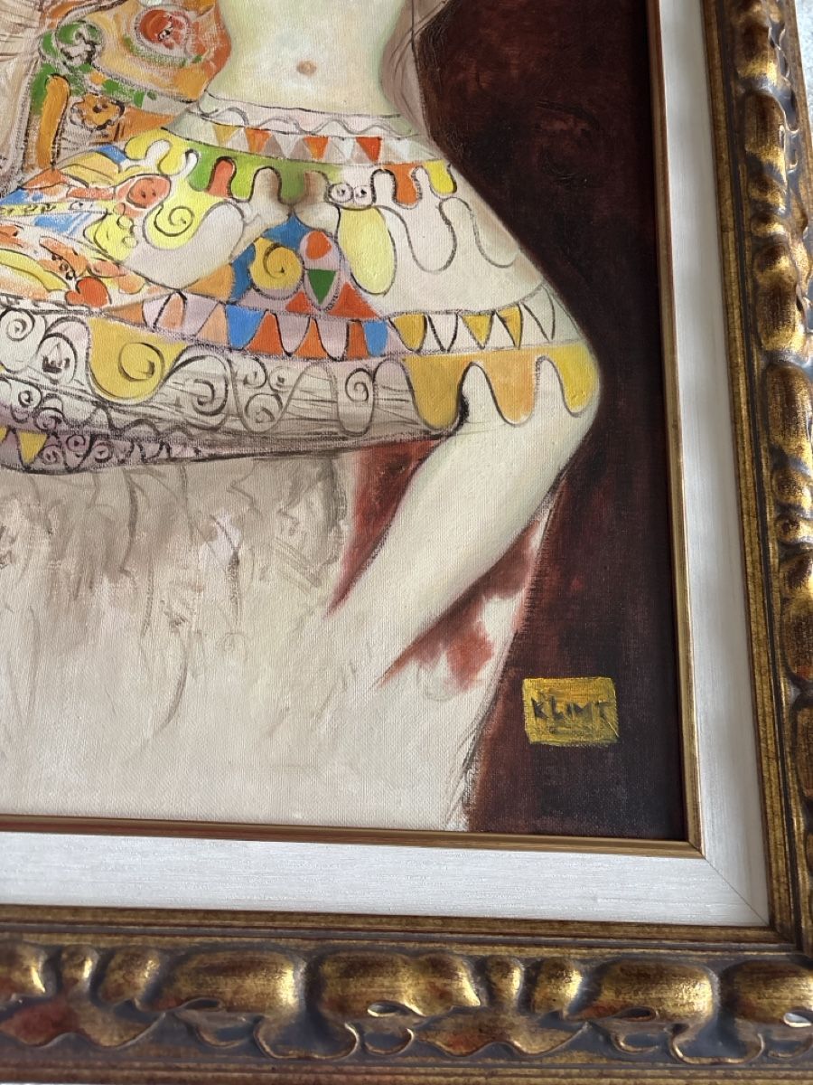 Dipinti: Klimt Gemälde Interpretation von Sr Vincent Tang 199 – Usato da Kilchberg ZH venduto da danieladaniela 2