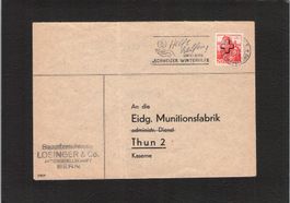 Eidg. Munitionsfabrik Thun   ,Dienstmarke Nr. 32 , 31.X.40