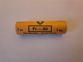 Original Rolle 1 Rappen - Top Zustand! Rarität!