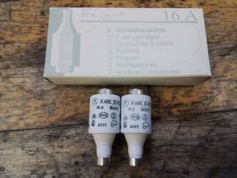 2 Sicherungen 500V 10A Schmelzsicherungen Sicherung