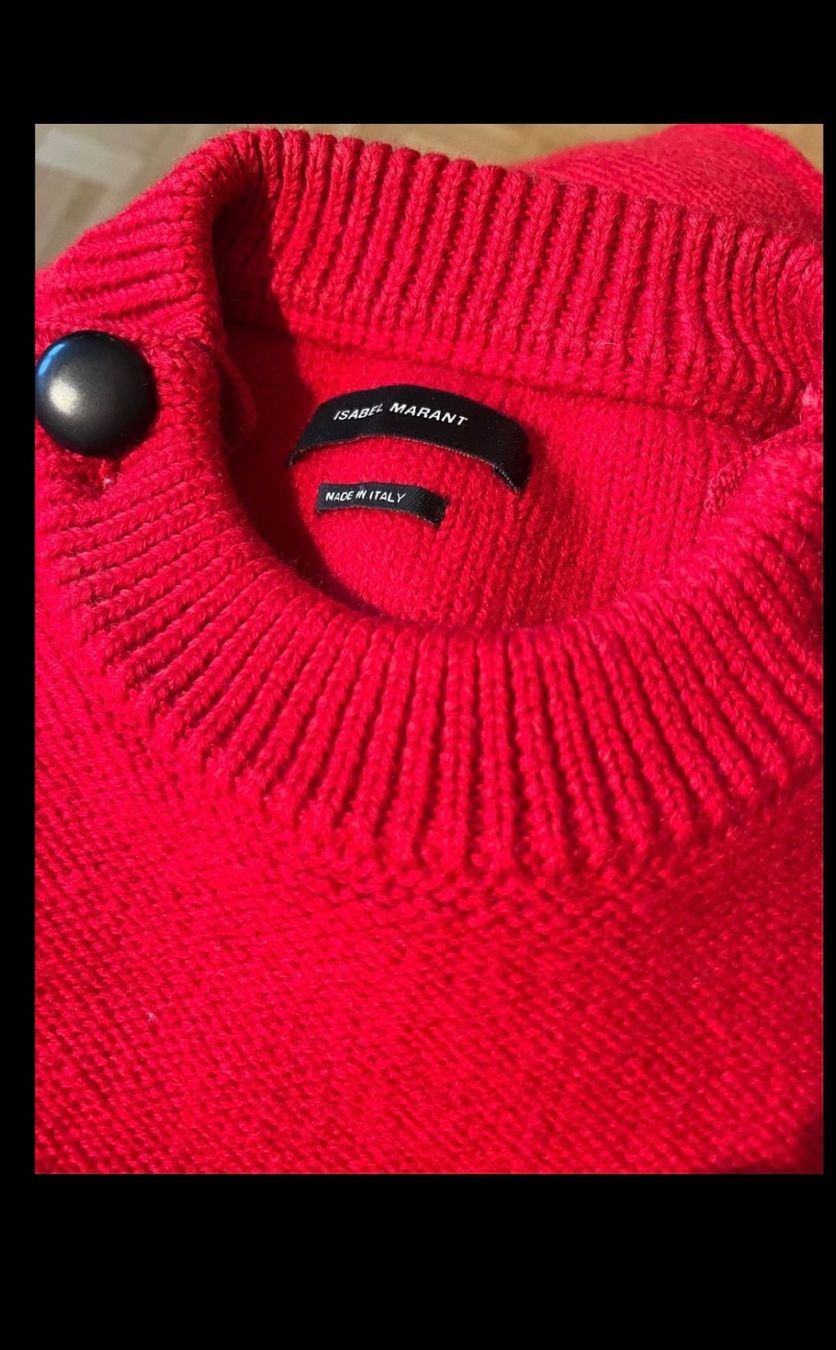 Isabel Marant Pullover & Sweatshirts: ISABEL MARANT laine rouge  FR 40 – Gebraucht aus Carouge GE von Dom19dom19 2