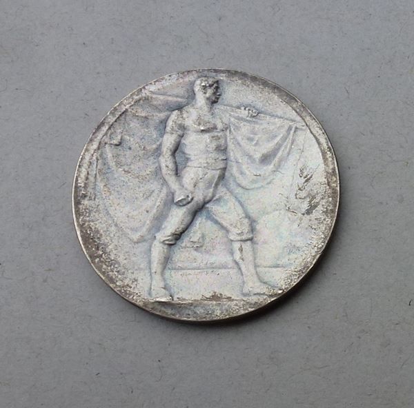 Medaglie: Silber Medaille ++ Eidg. Turnfest Bern 1906 – Usato da Walkringen venduto da Casablanca777 1