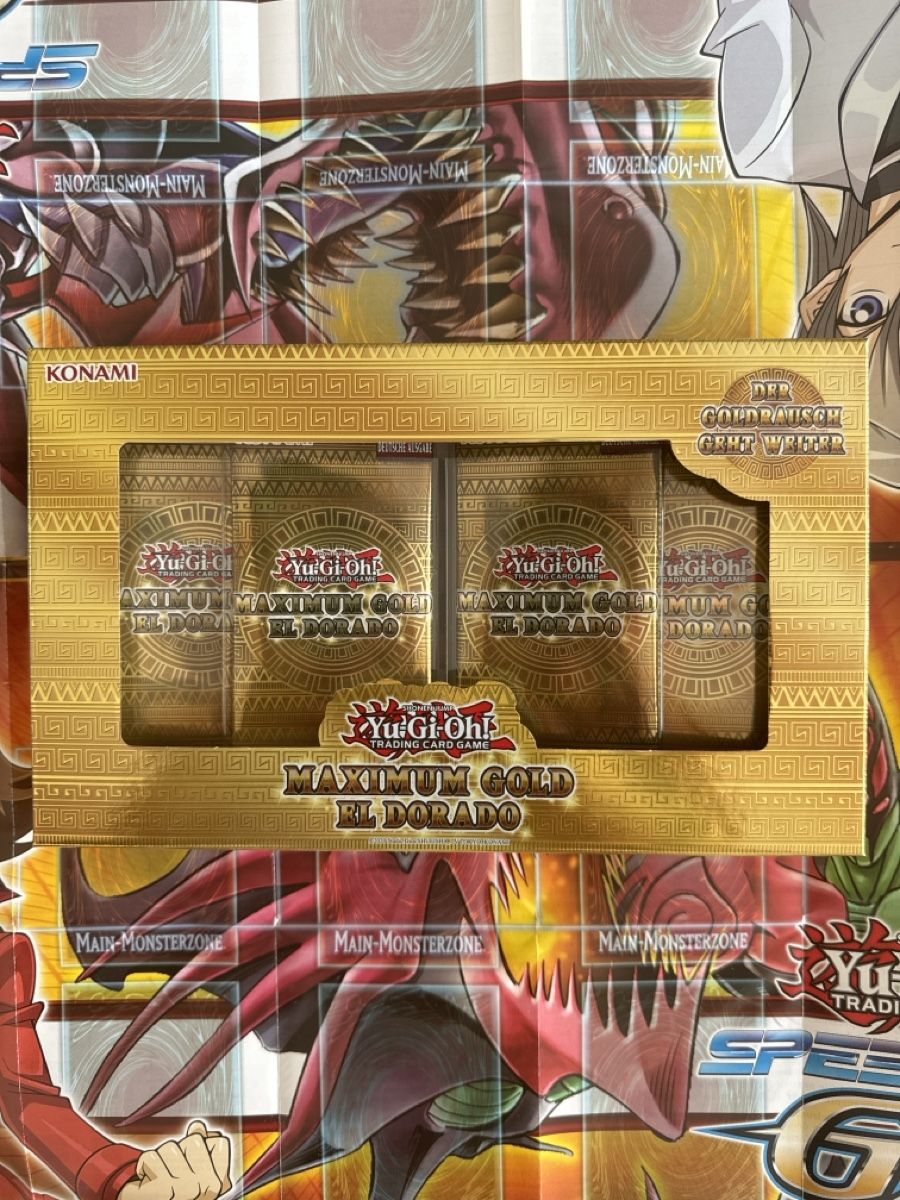 Yugioh Carte collezionabili: Yu-Gi-Oh - Maximum Gold El Dorado – Nuovo e nell'imballaggio originale da Oftringen venduto da AceXvendetta